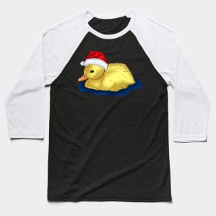 Christmas Duck Baseball T-Shirt